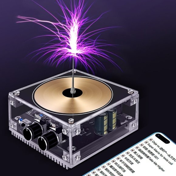 Music Tesla Coil Hand-touching Lightning Bluetooth In Palm - Picture 5 of 8